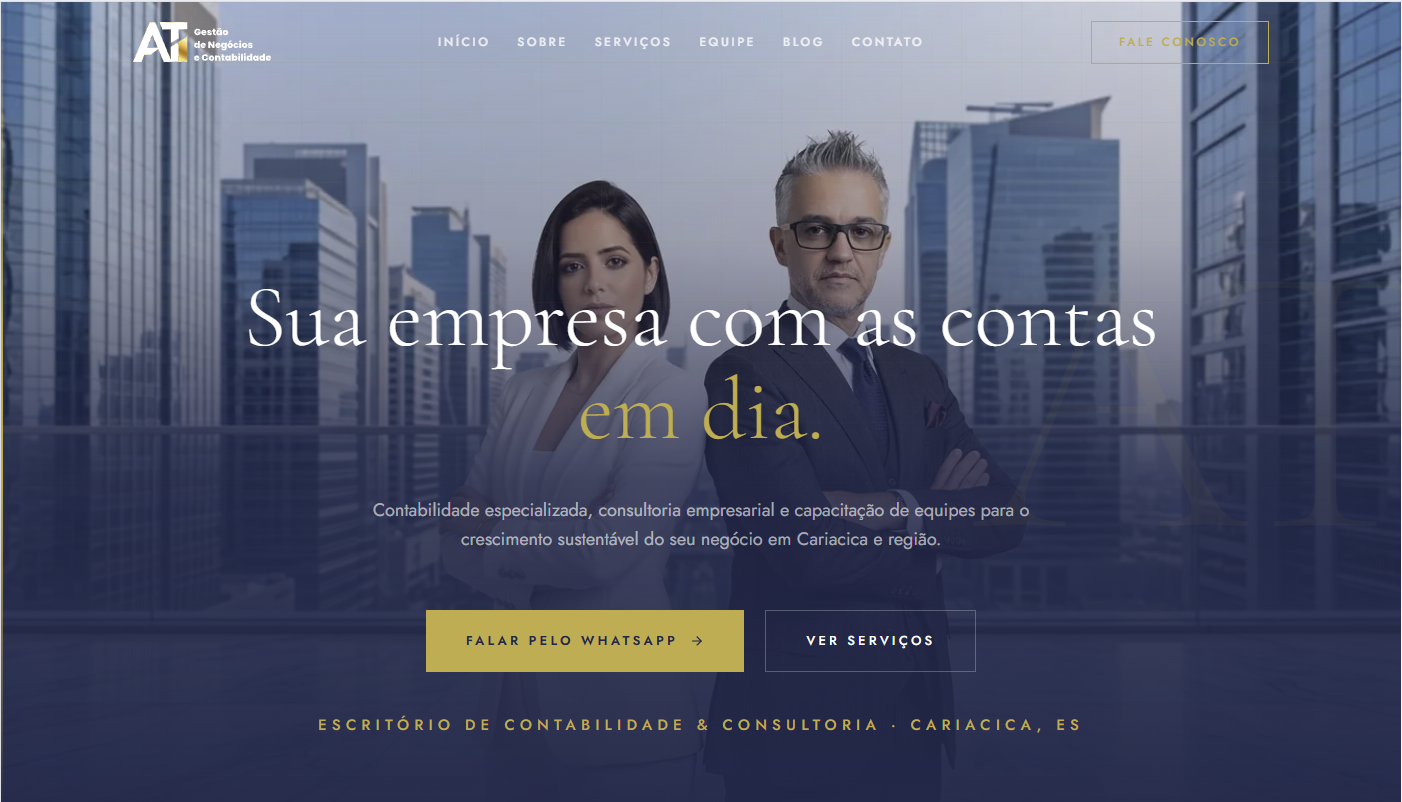 Site AT Gestão